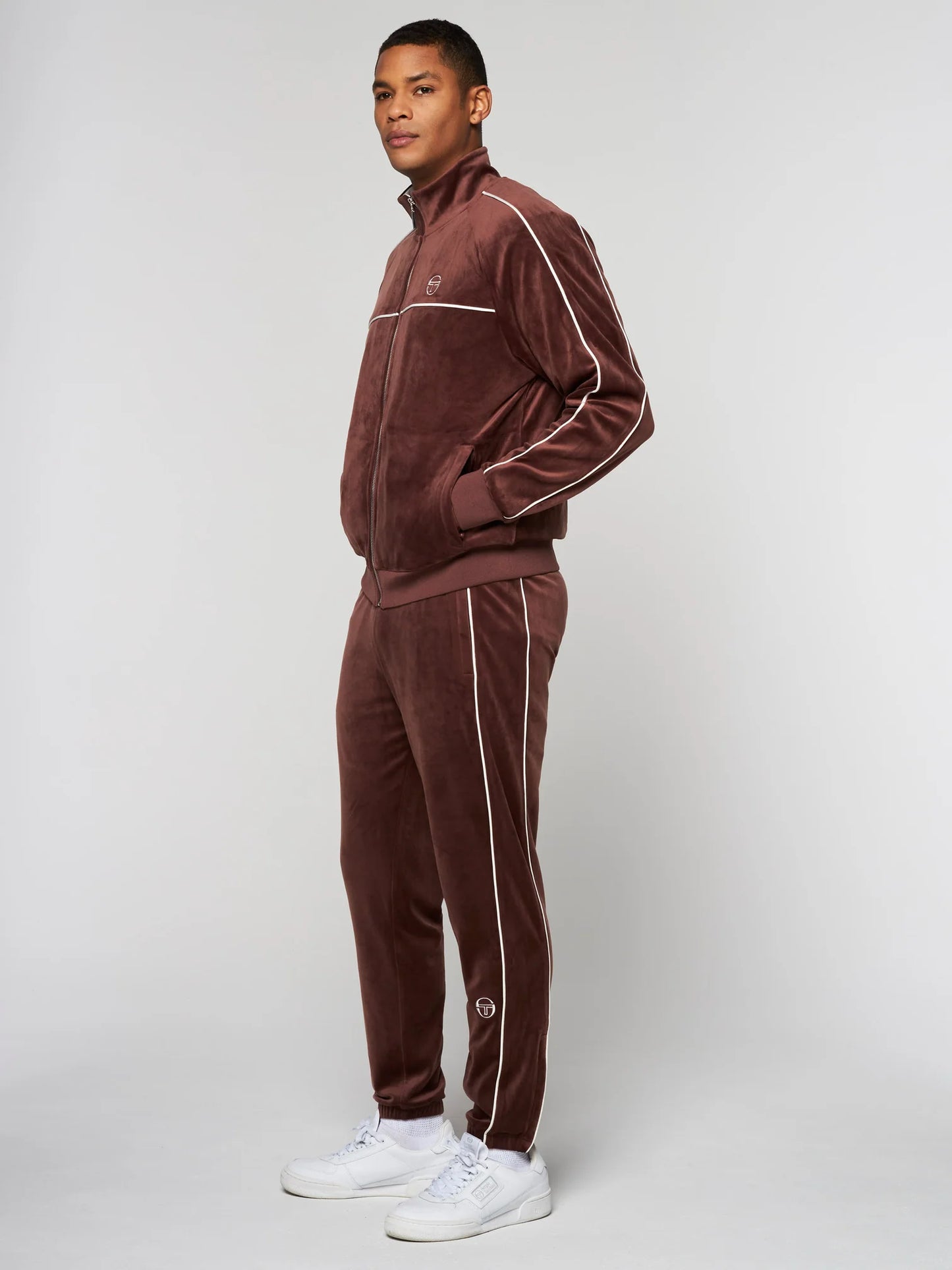 LIONI VELOUR (Only sold as a set) - DEEP MAHOGANY