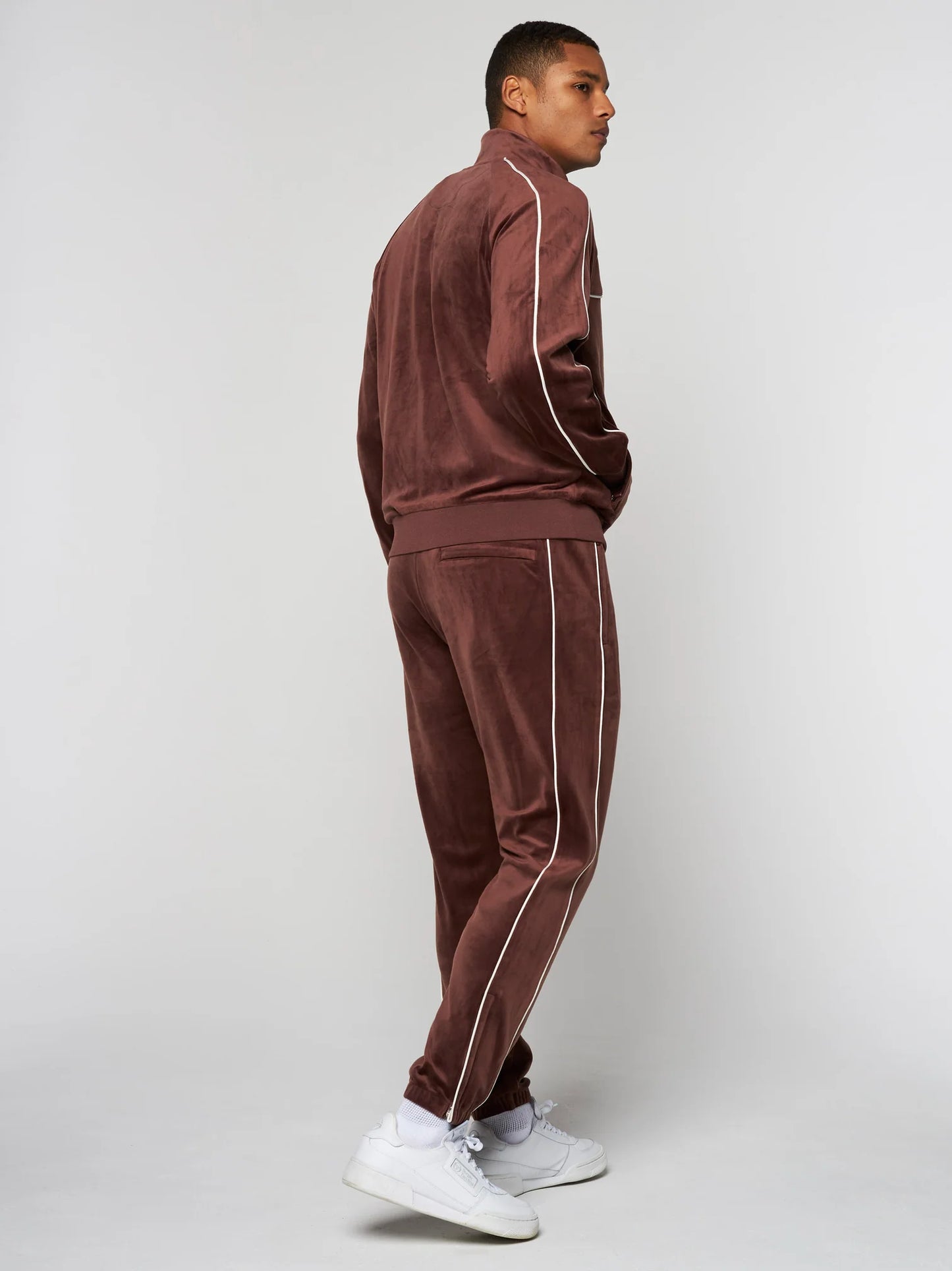 LIONI VELOUR (Only sold as a set) - DEEP MAHOGANY