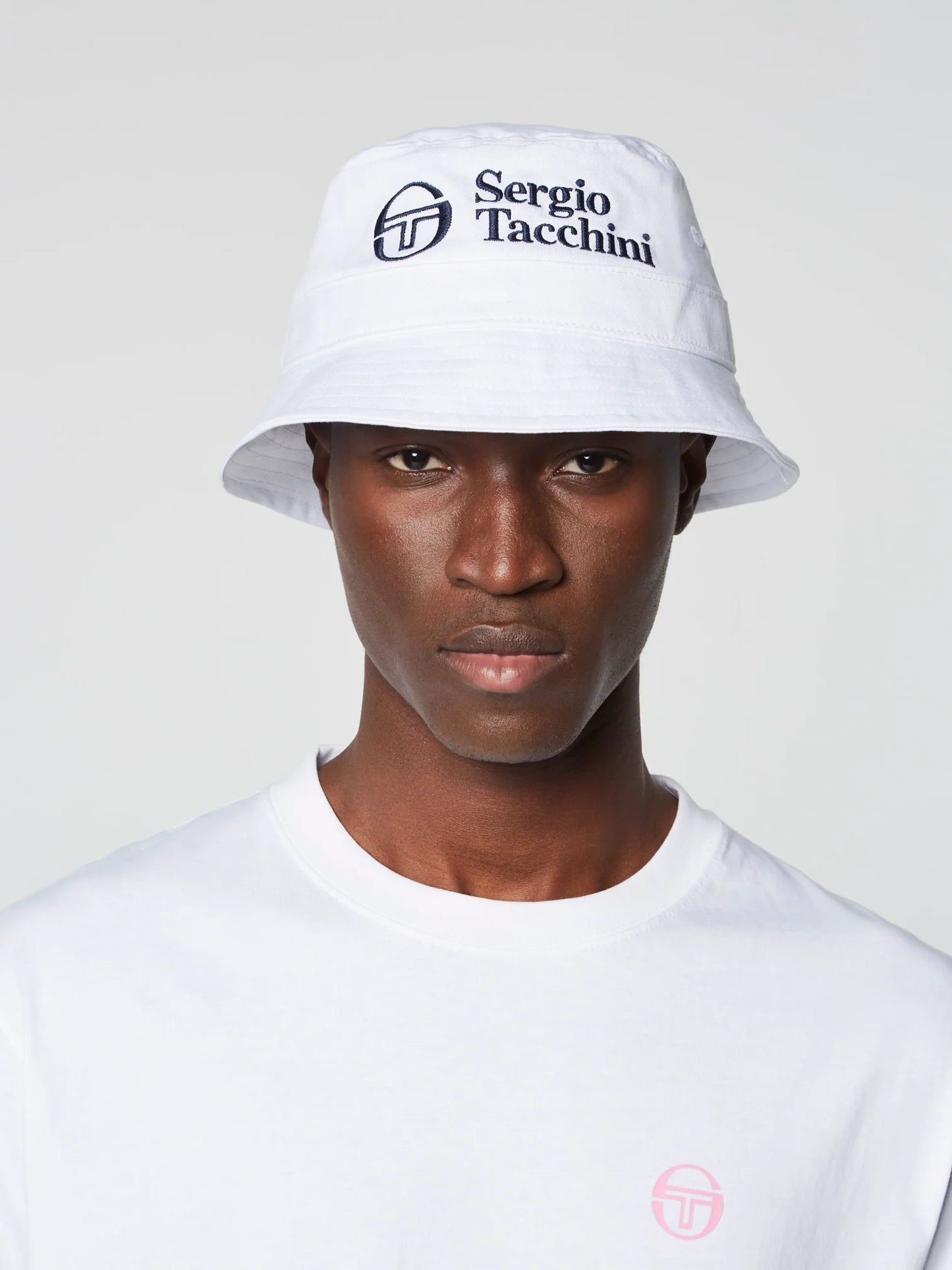 TWILL BUCKET HAT- BRILLIANT WHITE
