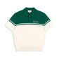 ROSELLI KNIT POLO- EVERGREEN