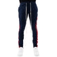 EPTM TRACK PANTS-NAVY/RED